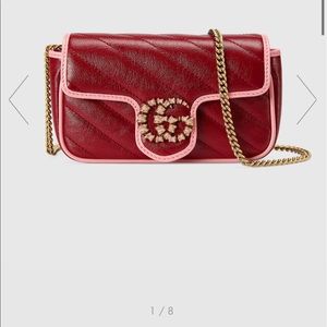 BRAND NEW GUCCI GG marmont super mini bag